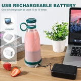 Portable Mini Juice Blender – Travel-Friendly & USB Rechargeable